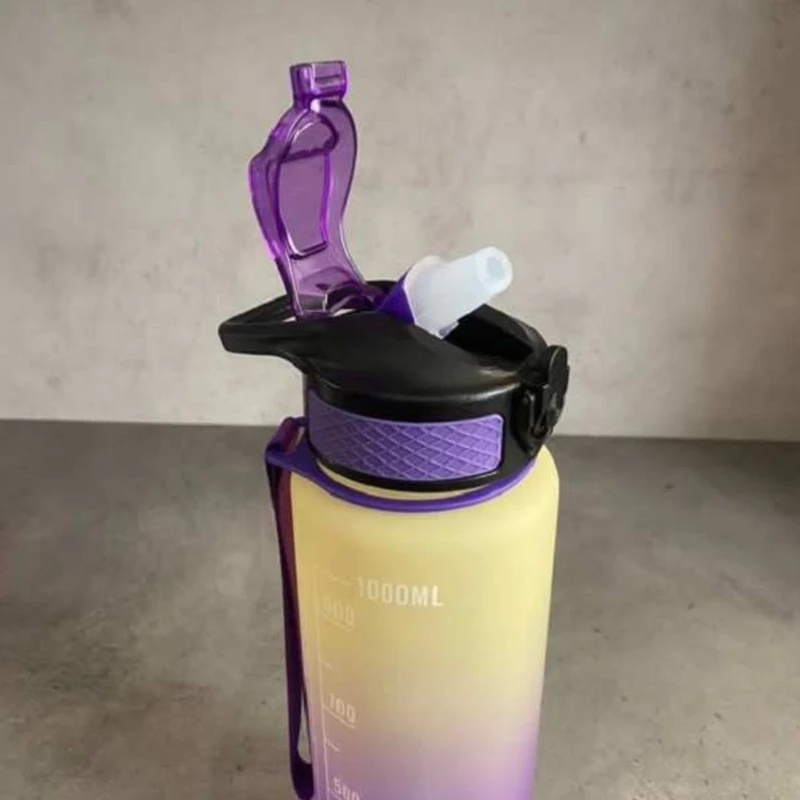 عکس شماره 4 : قمقمه دوچرخه مدل refill پاستیلی گنجایش 1 لیتر