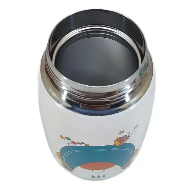 ماگ سفری مدل آدمک قفل دار کد 02 گنجایش 0.32 لیتر