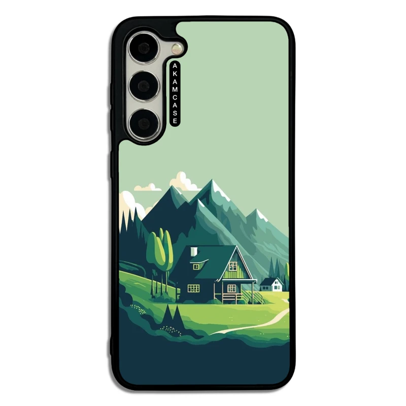 کاور آکام مدل AMC-WSGS23P-NATURE-9 مناسب برای گوشی موبایل سامسونگ Galaxy S23 Plus