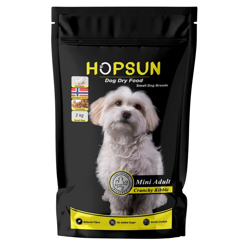 غذای خشک سگ بالغ نژاد کوچک پانیازیست مدل هاپسان طعم مرغ وزن 2 کیلوگرم