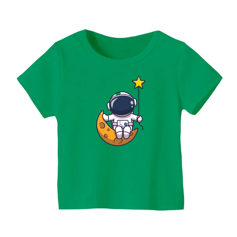 تی شرت آستین کوتاه بچگانه مدل فضانورد کد ۱۴