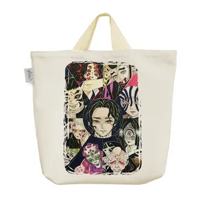 ساک خرید خندالو مدل انیمه شیطان کش کد 5372