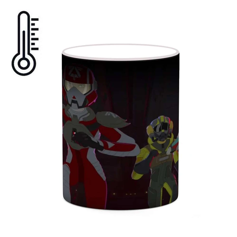 ماگ حرارتی کاکتی مدل کارتون Star Wars Resistance کد mgh23310