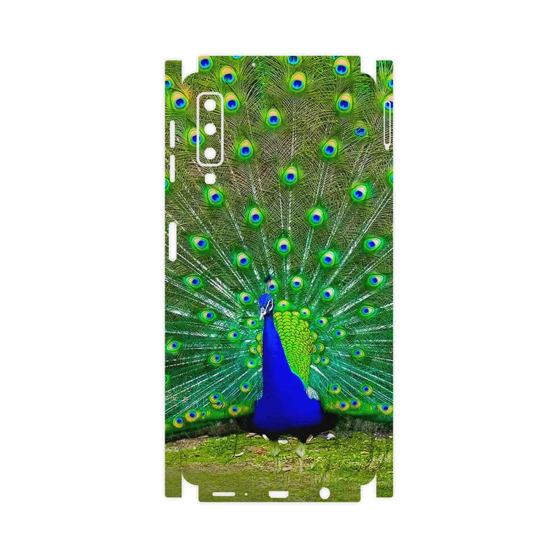 برچسب پوششی ماهوت مدل Peacock-FullSkin مناسب برای گوشی موبایل سامسونگ Galaxy A7 2018