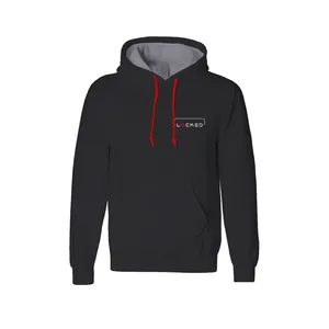 هودی مردانه مدل Locked کد K11 رنگ مشکی