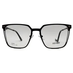 فریم عینک طبی مربعی مردانه مدل A62608 مناسب برای انواع فرم صورت