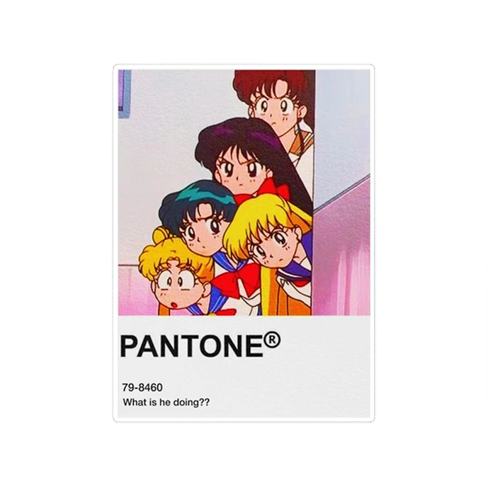 استیکر لپ تاپ ماسا دیزاین طرح ANIME مدل STK1467