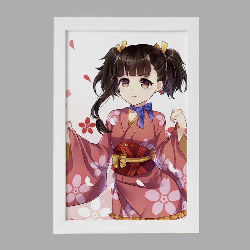 تابلو خندالو مدل مومی انیمه کابانری (Kabaneri) کد 35987