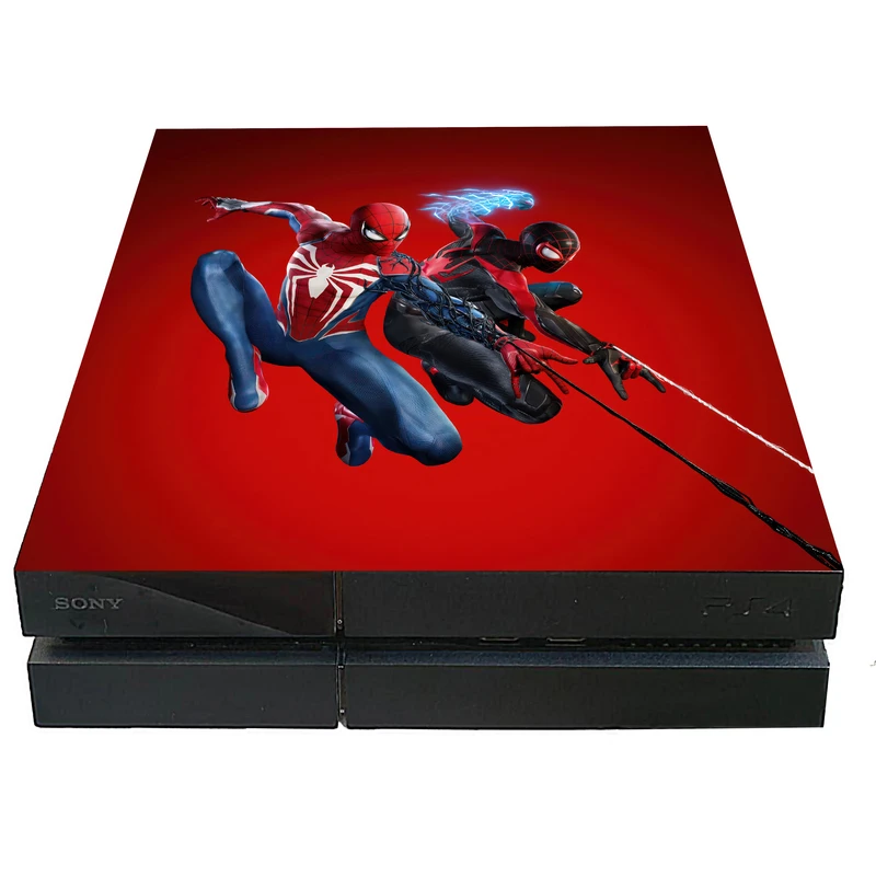 برچسب کنسول پلی استیشن 4 فت مدل مرد عنکبوتی کد 2025