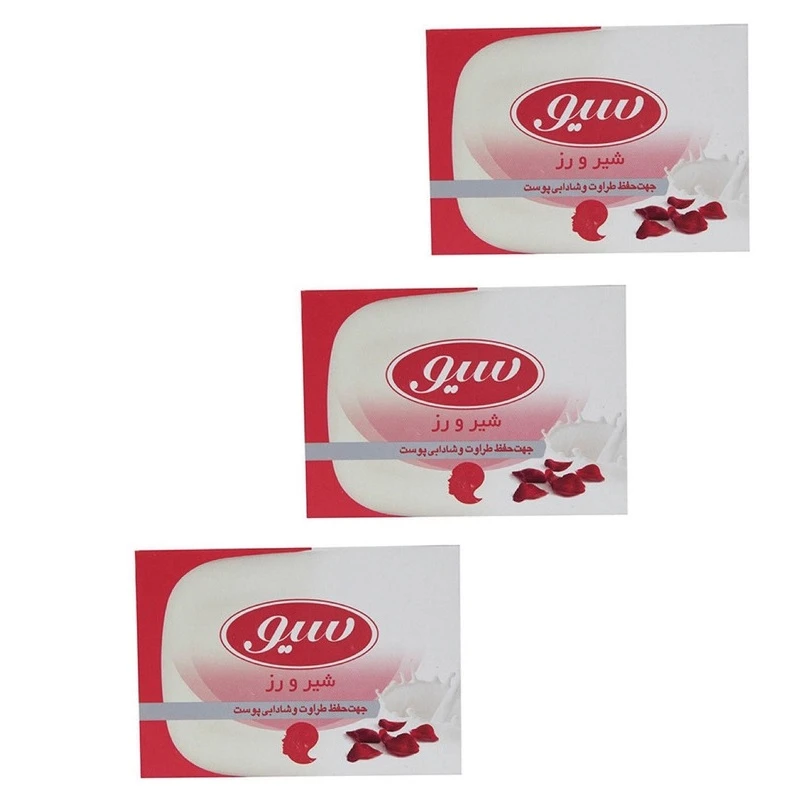 صابون شستشو سیو مدل ROS وزن 125 گرم بسته 3 عددی