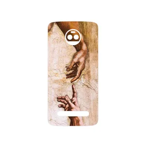 MAHOOT The Creation of Adam of MichelAnge Cover Sticker for Motorola Moto Z2 Force