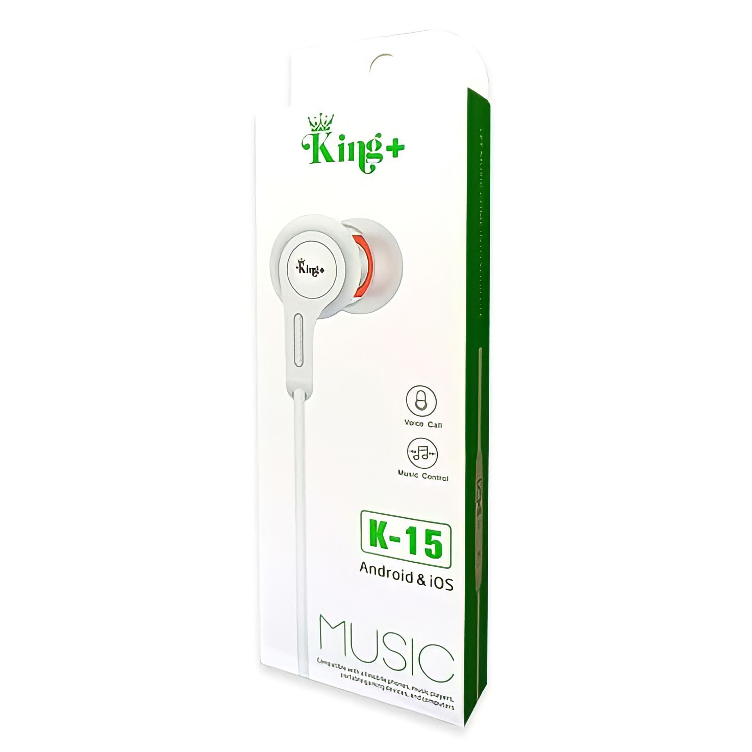 هندزفری کینگ پلاس مدل K15