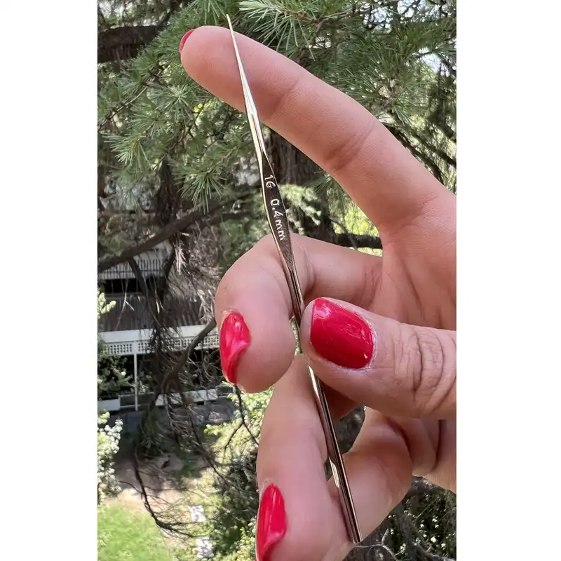 قلاب بافتنی مدل TULIP-16 کد 16 مجموعه 2 عددی