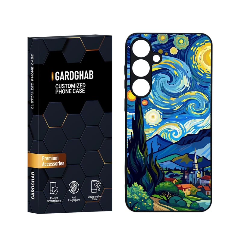 کاور گارد قاب مدل هنری مناسب برای گوشی موبایل سامسونگ Galaxy S24 Plus