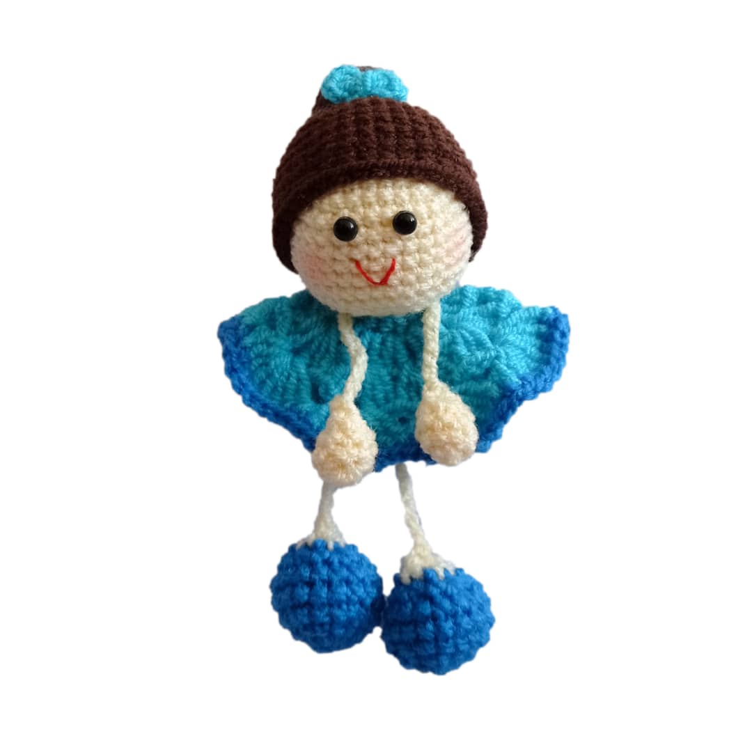 عروسک بافتنی مدل فرشته کد 021