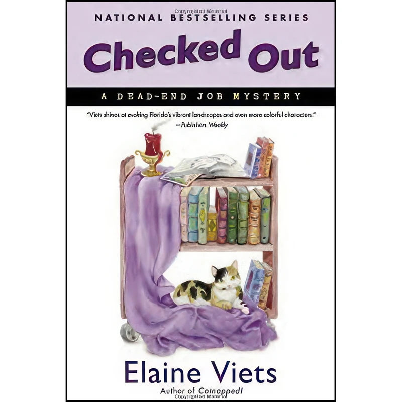 کتاب Checked Out  اثر Elaine Viets انتشارات Berkley