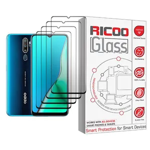 Ricoo Glass MIX004 Screen Protector For Oppo A9 (2020) Pack Of 4