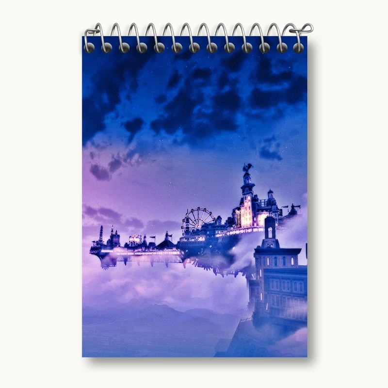 دفتر یادداشت 50 برگ خندالو مدل بازی بایوشاک (Bioshock) کد 31368