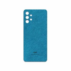 MAHOOT Blue-Leather Cover Sticker for Samsung Galaxy A32 5G