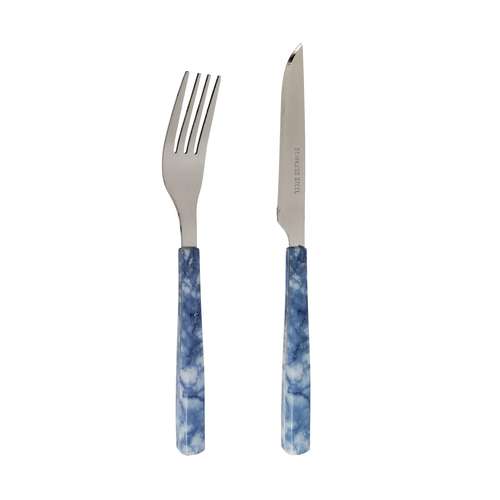 کارد و چنگال میوه خوری 12 پارچه دی ام جی مدل SKY