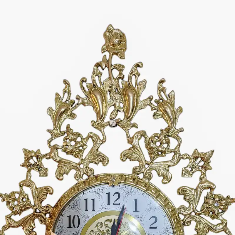 ساعت برنجی مدل رز 2