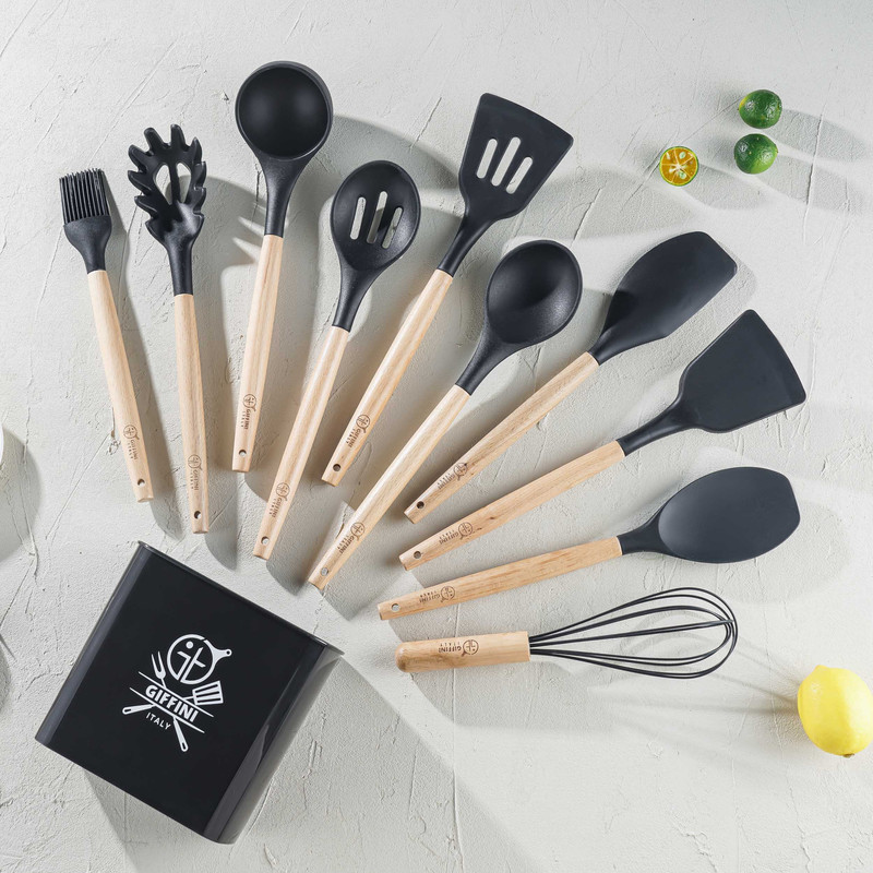 سرویس کفگیر و ملاقه 11 پارچه جی فی نی مدل G-H-11