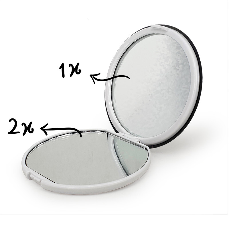 آینه جیبی خندالو طرح گروه بلک پینک Black Pink مدل تاشو کد 16756