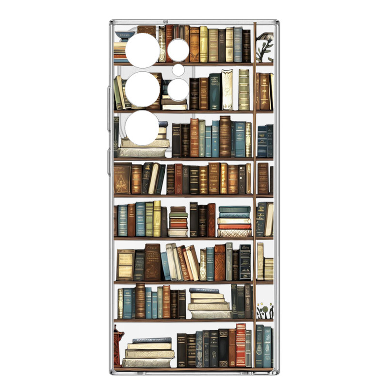 کاور طرح Library  مناسب برای گوشی موبایل سامسونگ Galaxy S24 Ultra 
