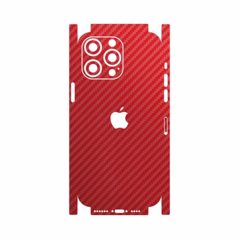 برچسب پوششی ماهوت مدل Red-Fiber-FullSkin مناسب برای گوشی موبایل اپل iPhone 14 Pro Max