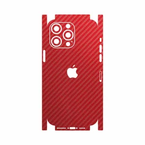 MAHOOT Red-Fiber-FullSkin Cover Sticker for Apple iPhone 14 Pro Max