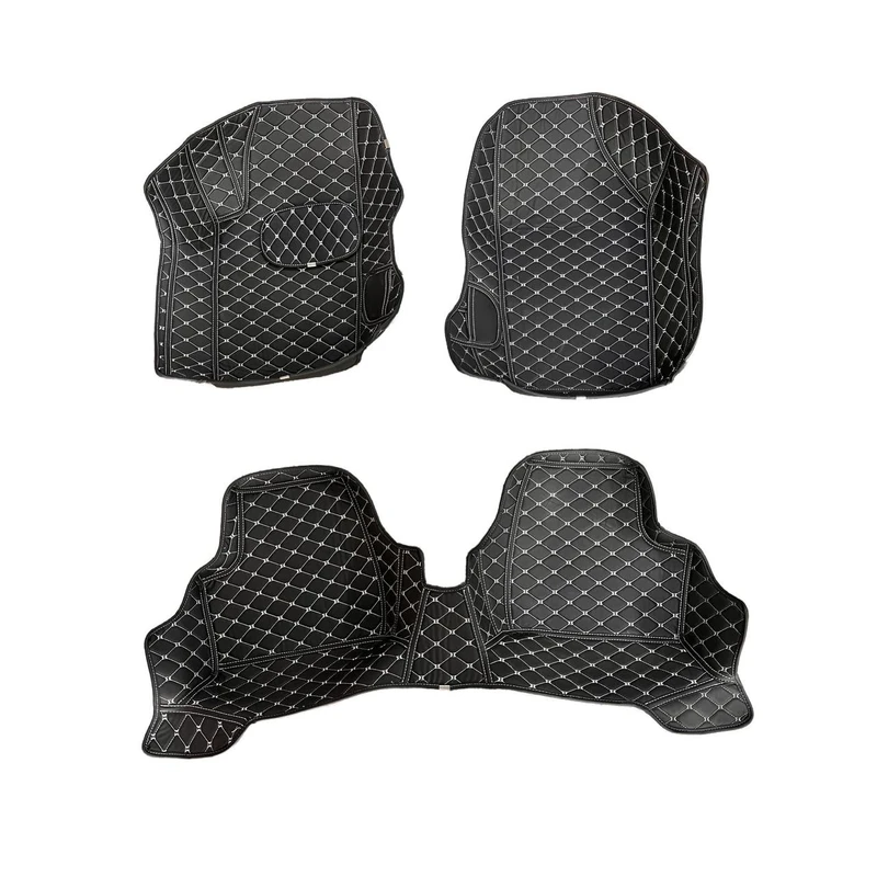 کفپوش پنج بعدی خودرو مدل چرم مناسب برای پژو ۲۰۶