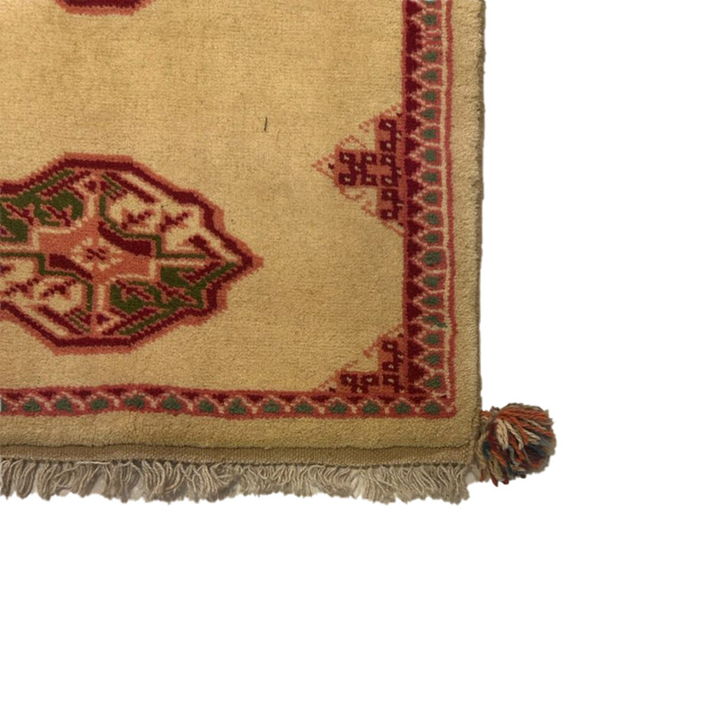 گبه دستباف نیم متری مدل بافت قشقای شیراز کد NKP-sgp59