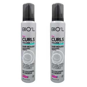 موس مو بیول مدل 4 FINE CURLS حجم 200 میلی لیتر مجموعه دو عددی