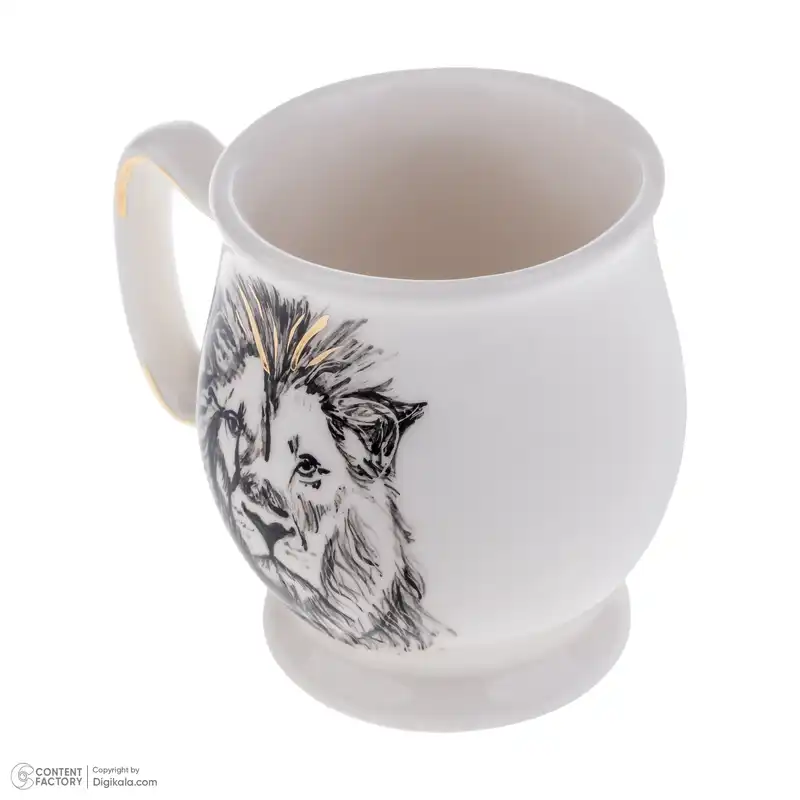 ماگ سرامیکی آوای دل طرح شیر