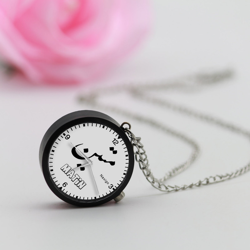 ساعت گردنبندی عقربه ای ناکسیگو مدل متین کد NF12002