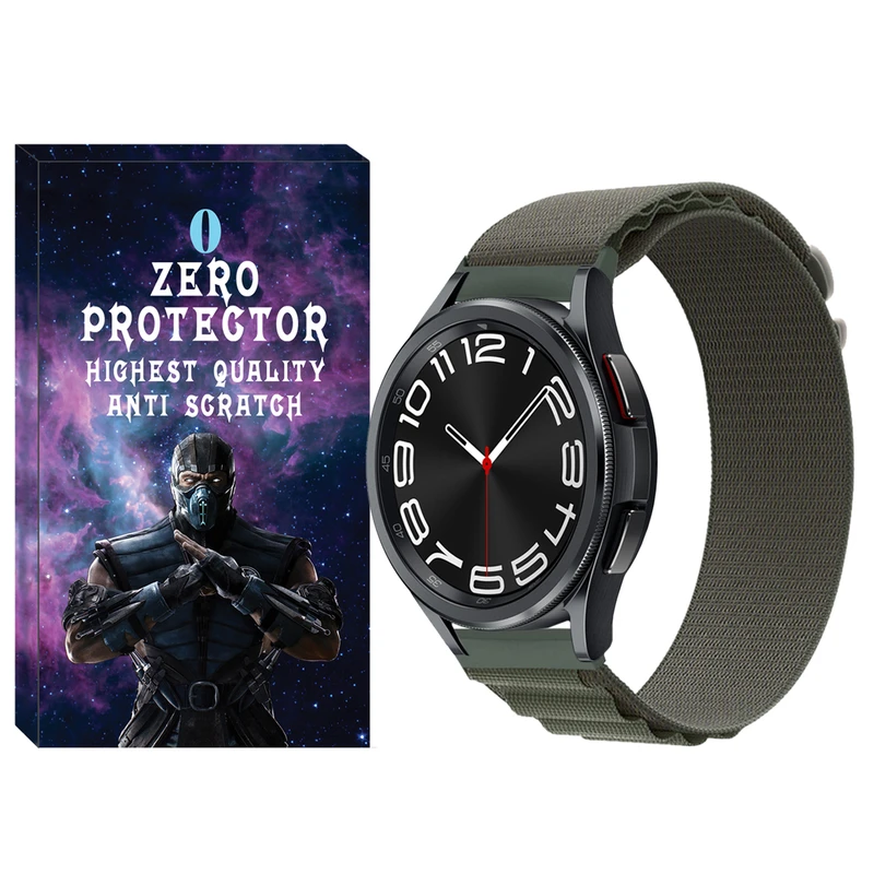 بند زیرو مدل Loop Alpine مناسب برای ساعت هوشمند سامسونگ Galaxy Watch 6 Classic 47mm