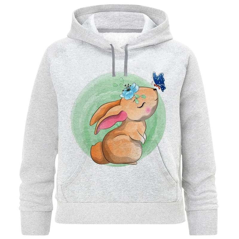 هودی دخترانه مدل خرگوش F1044