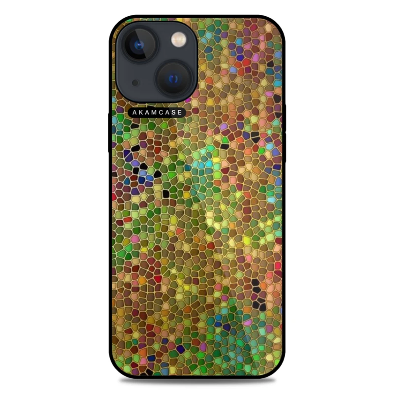 کاور آکام مدل AMC-WA13M-MOSAIC-2 مناسب برای گوشی موبایل اپل iPhone 13 Mini