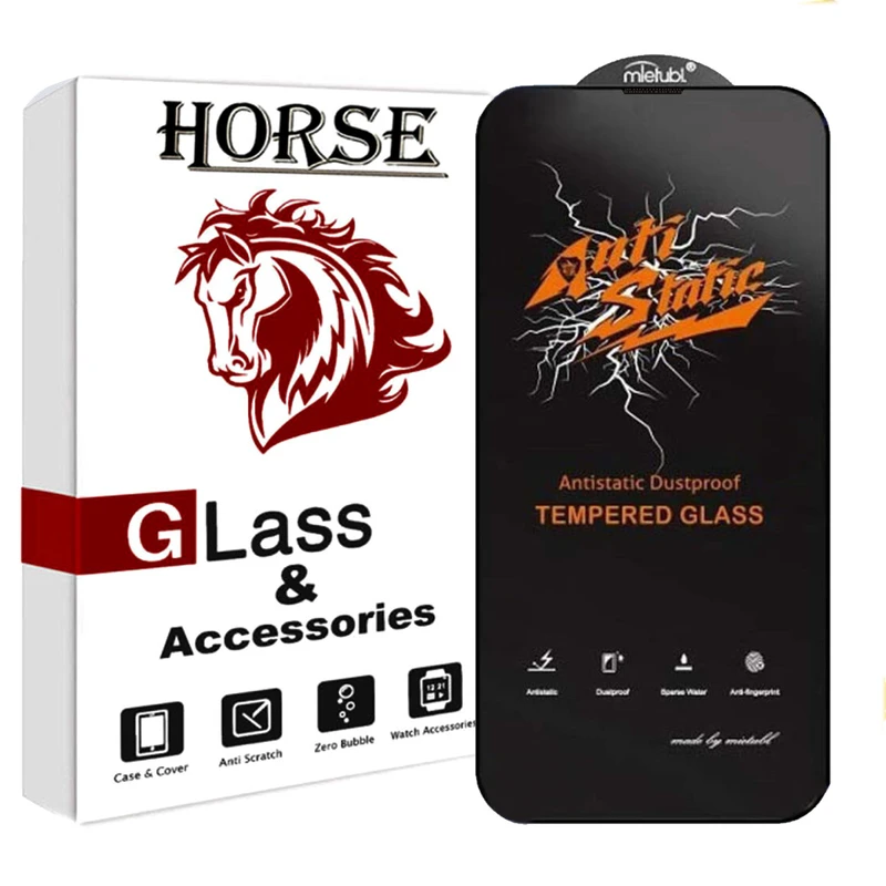 محافظ صفحه نمایش انتی استاتیک هورس مدل ANTIDUSTH مناسب برای گوشی موبایل اپل iPhone 14
