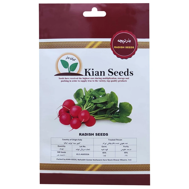 بذر تربچه کیان بذر کد KBZ-04