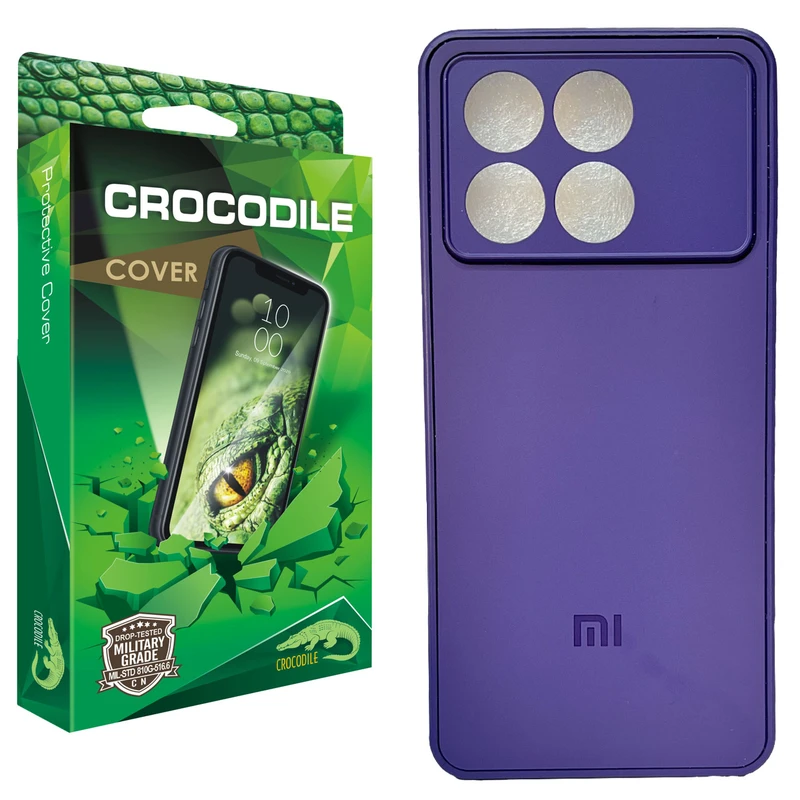 کاور کروکودیل مدل C-PVD مناسب برای گوشی موبایل شیائومی Poco X6 Pro