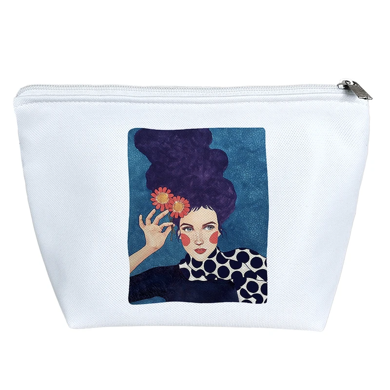 کیف لوازم آرایش دخترانه خندالو مدل دختر کد 410