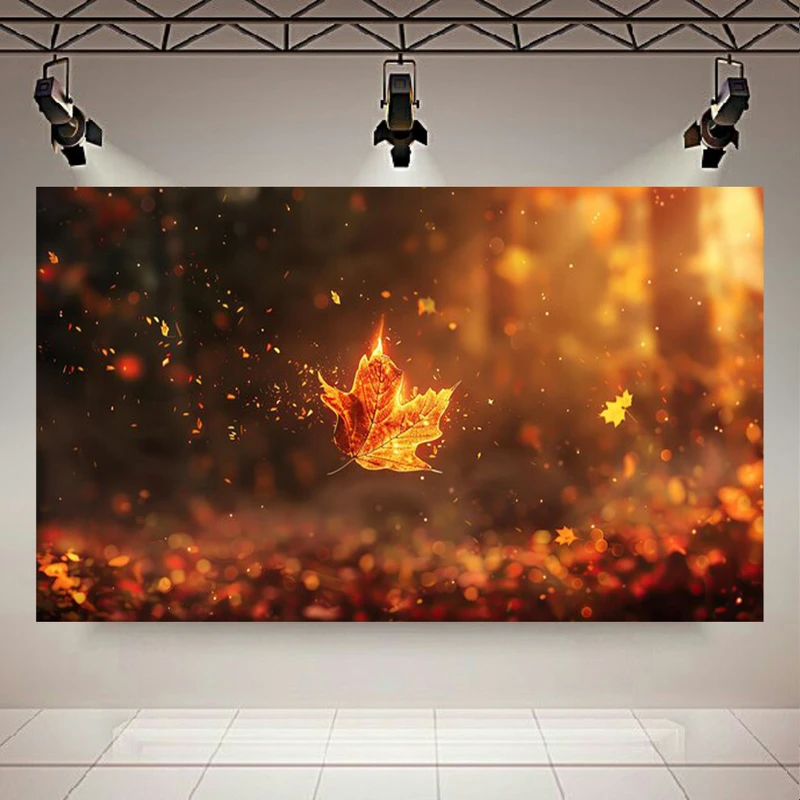  پوستر طرح برگ مدل پاییزی کد AR303159