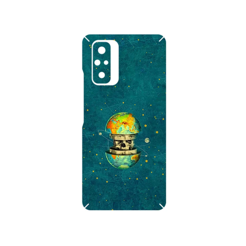 برچسب پوششی ماهوت مدل Collage of Earth Face مناسب برای گوشی موبایل شیائومی Redmi Note 10 Pro Max