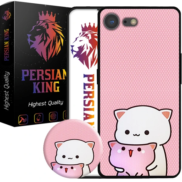  کاور پرشین کینگ مدلKitty 22 مناسب برای گوشی موبایل اپل iPhone 7/ 8 به همراه پایه نگهدارنده