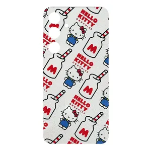 Remax cover sticker Leth model hello kitty design suitable for Samsung Galaxy S24 Plus mobile phone