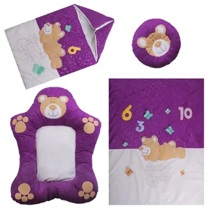 سرویس خواب 4 تکه کودک طرح خرس کد 100