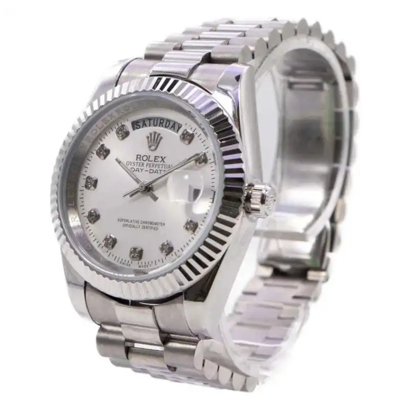 ست ساعت مچی عقربه ای زنانه و مردانه  مدل دی دیت نگینی کد S