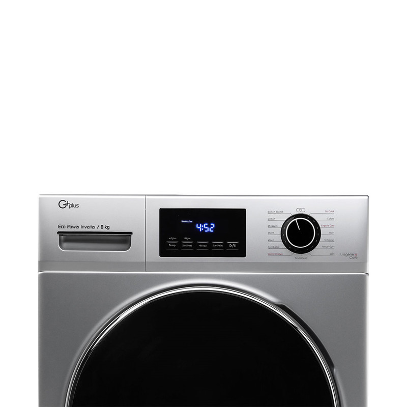 ماشین لباسشویی جی پلاس مدل GWM-K844S ظرفیت 8 کیلوگرم