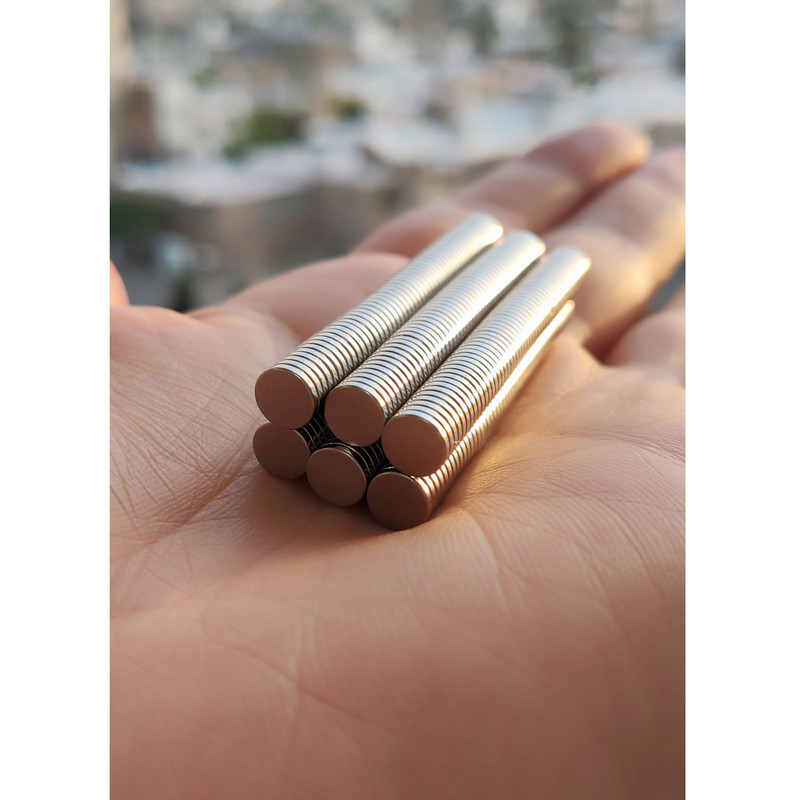 آهن ربا مدل نئودیمیوم دیسک C6x1 بسته 20 عددی